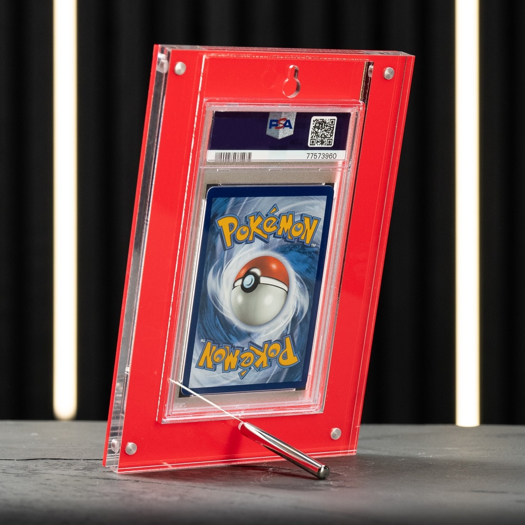 Premium Red magnetic Cardholder