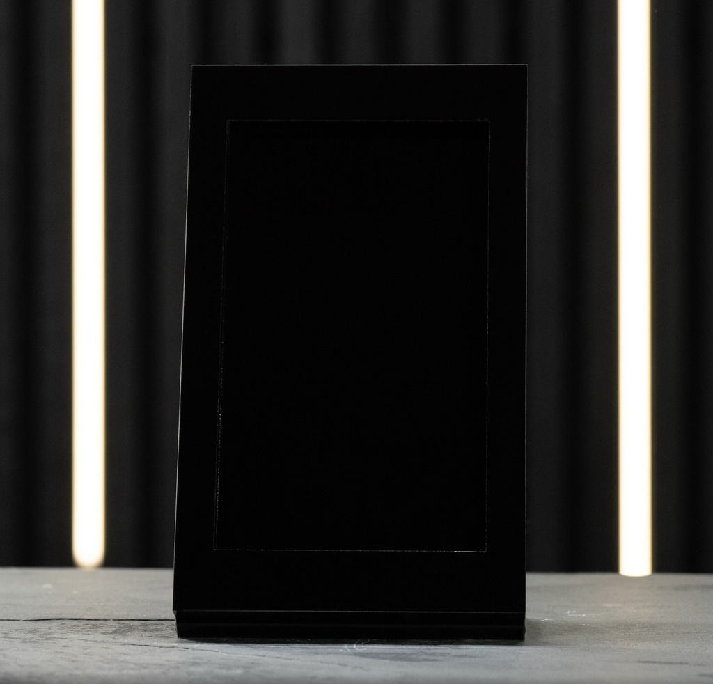 Basic Black Cardholder Detail – Sammelkarten Display schwarz | CollectnFrame