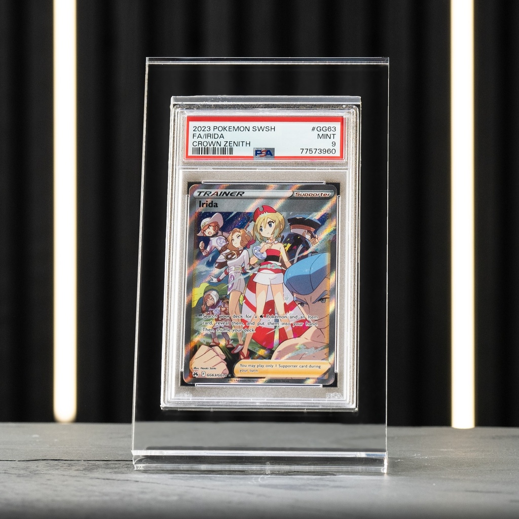 Basic Transparent Cardholder – transparenter Kartenhalter für Pokemon One Piece | CollectnFrame