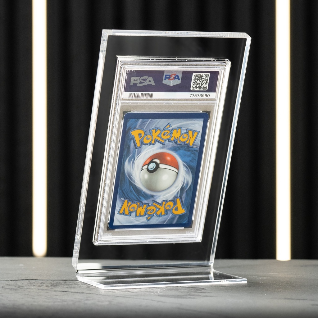 Basic Transparent Cardholder Seite – klarer Kartenhalter TCG | CollectnFrame