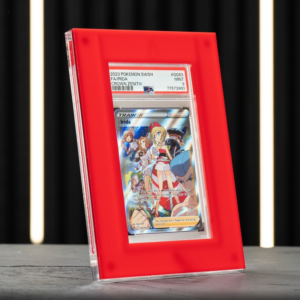 Premium Red magnetic Cardholder